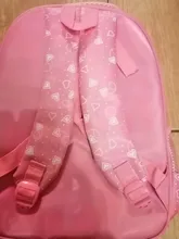 Mochila escolar de dibujos animados de Disney para niñas, bonita mochila para guardería, elsa, Anna