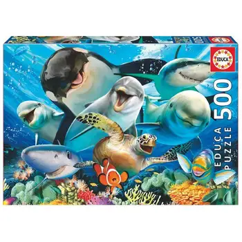 

Underwater Selfie Puzzle 500Pz toys board games Educa Borras