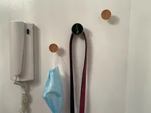 Brass Hooks Wall-Clothes Gold Bathroom Kitchen White Nordic Indoor Shell Hallway Row