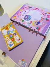 50 hojas/pack lindo animales de dibujos animados de la bobina libro creativa de Mano cuenta decoración Collage DIY pegatinas de Material