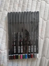 MENOW 12 unids/set impermeable maquillaje de lápiz de ojos Lápiz Delineador de ojos lápiz de ojos impermeable belleza Lápiz Delineador de ojos delineador de ojos lápiz cosméticos