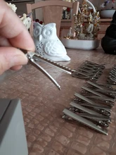 Alligator Clips Hairpins Clamps Cable Lead-Testing Metal 50pcs/Lot 35mm-75mm