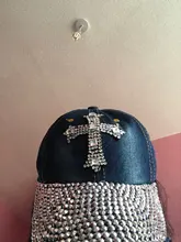 YARBUU Hat Baseball-Cap Rhinestone Cap Sun-Hat Adjustable Women Cotton for The