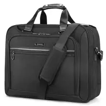SHIELDON 17,3 дюймов негабаритных ноутбук Портфели регулируемый плечевой ремень 3-сторонний выход сумка Водонепроницаемый ноутбук сумка в комплекте, украшенные большим количеством драгоценных камней, пространства