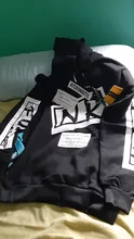 Nuevo Casual negro blanco Sudadera con capucha hombres Hip Hop Street Wear letras impresas sudaderas Skateboard hombres/mujer pulóver Sudaderas Hombre sudadera con capucha