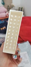 Taladro de decoración de uñas con 30 agujeros, soporte de cabezal de molienda, caja de almacenamiento de pantalla, contenedor de brocas, estante de exhibición #262497