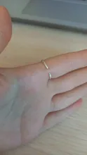 Anillo ajustable con forma de V para mujer, joyería fina con letras onduladas geométricas de Plata de Ley 925 auténtica, accesorios de personalidad para fiesta