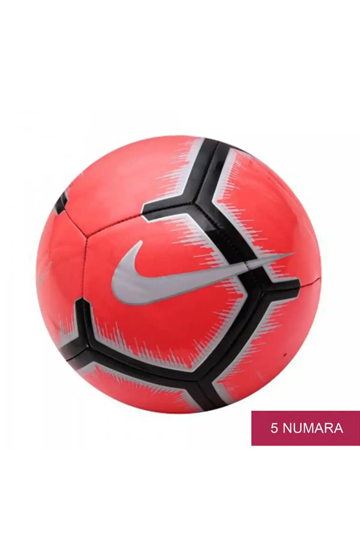 red nike soccer ball