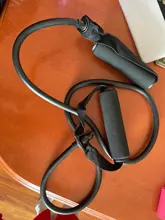 Banda elástica de 5 niveles con asas cuerda de tracción para Yoga, gimnasio, Fitness, ejercicio, banda con tubos para entrenamiento de fuerza en casa