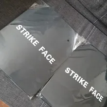 NIJ IV-placa a prueba de balas contra AK 47, placa de armadura dura de acero balístico para chaleco militar a prueba de balas, 25x30cm, 2 unids/lote