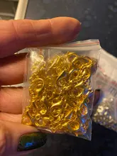 50 Uds. De cierres de langosta de Metal, 10, 12 y 14mm, ganchos con anillos de salto, conectores de corchetes de Color dorado, accesorios para collar, fabricación de joyas