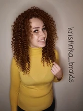 FASHION IDOL-mechones de pelo sintético rizado Afro, malla con división frontal con cierre, extensiones de cabello falso tejido de 16-20 pulgadas