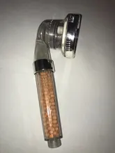 Bath-Head Shower Adjustable High-Pressure Stone Stream Negative-Ion Handheld Ce 