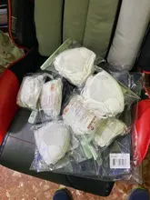 Mascarilla KN95 de 5 capas con filtro para niños, máscara facial antipolvo, PM2.5, FFP2, de 10 a 200 Uds.