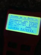 ANCEL, BST100 probador de batería de coche del cargador de 12V 12V 2000CCA tensión de prueba de batería probador de batería de coche de carga Cricut carga de herramientas