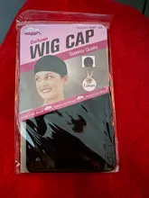 Alileader-Gorra de Peluca de alta calidad, casquillo de media a Navidad, Cosplay, malla elástica, 2 uds.