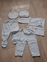 Conjunto de 5 uds. De ropa para bebé niña de 0 a 3m, ropa con estampado de dibujos animados para recién nacidos, conjunto de regalo de algodón para bebé