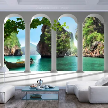 

Wall mural-on the terrace-400x280 cm