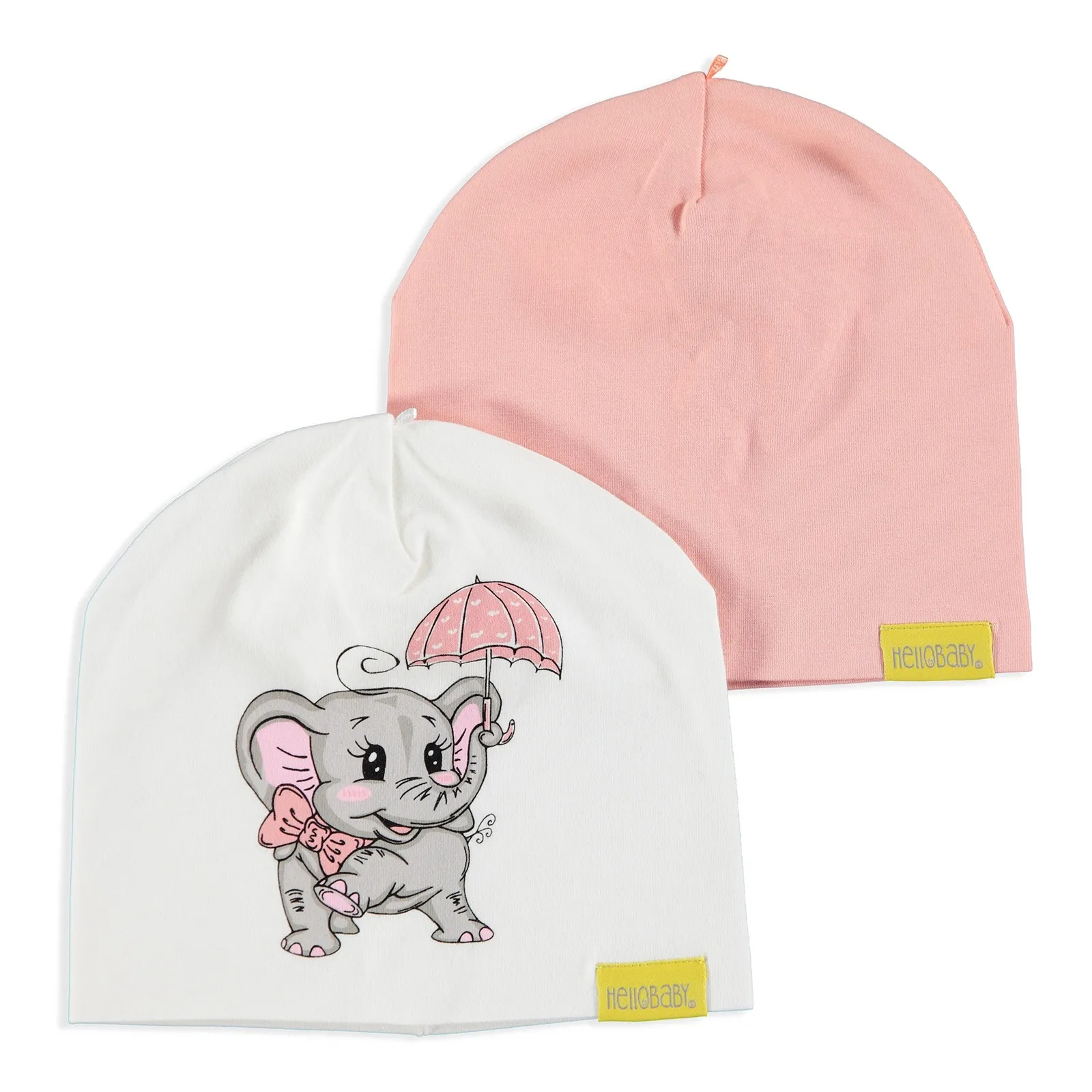 

ebebek HelloBaby Winter Baby Hat 2 pcs - Multicolor
