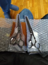 Tijeras profesionales para peluquería, originales de Japón, juego de 2 tijeras para corte de cabello de 5.5 y 6.0 pulgadas