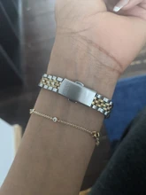 CHENXI Mujeres Oro y Plata Clásico Femenino Reloj de Cuarzo Elegante Reloj de Lujo de Regalo Relojes Señoras Reloj Impermeable