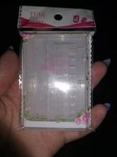 Caja de almacenamiento de acrílico con 20 ranuras para brocas de uñas, soporte vacío para fresas, recipiente de exhibición, accesorios de manicura, LAA35-2
