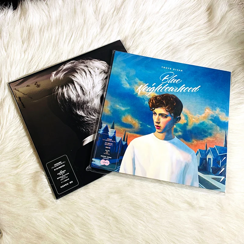 

New 2 Sets Genuine 33 RPM 12 inch 30cm 3 Vinyl Records LP Disc Pop Music Songs Australian Singer Blue Neighbourhood Bloom Album