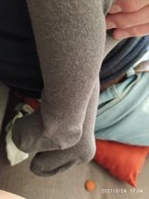 Medias cálidas de algodón para niños pequeños, pantalones lisos suaves para invierno