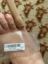 Separador de dedos de tela, aplicador de pedicura, removedor de callos de maíz, alivio del dolor de manos, tubo de silicona suave, herramienta de cuidado de los pies