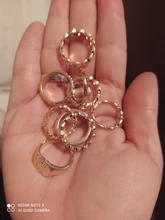 DIEZI-Conjunto de anillos para articulaciones estilo Hip Hop para mujeres y niñas, sortijas bohemias, Color dorado, Estilo Vintage