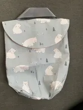 Bolsas de pañales de bebé, bolsa de maternidad, mochila de pañales de tela húmeda, organizador de pañales impermeable reutilizable, bolsa portátil de gran capacidad para mamás