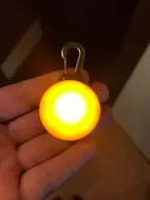 Collar con linterna LED para perro y gato, colgante brillante, Collar de Mascota de seguridad nocturna, collares luminosos de decoración brillante para perros