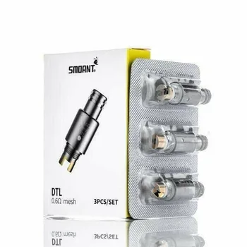 

Coil smoanr pasito DTL 0.6ohm/MTL 1.4ohm (Fast RF shipping)