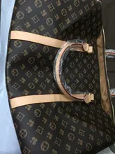 Bolso de viaje impermeable para hombre y mujer, bandolera de cuero, grande, para negocios