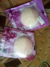 6 colores Natural Konjac Facial suave Puff lavado de cara de limpieza esponja Facial maquillaje Facial en polvo herramientas cosméticas