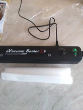 Sellador de alimentos al vacío para cocina, máquina automática de envasado comercial de 220V/110V, sellador del vacío de la comida del hogar, incluye 10 Uds. De bolsas