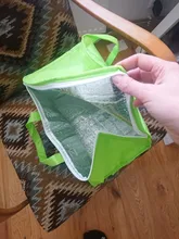 Fiambrera plegable para comida y Picnic, papel de aluminio impermeable de gran capacidad, bolsa aislante para Tartas, nevera portátil térmica #734