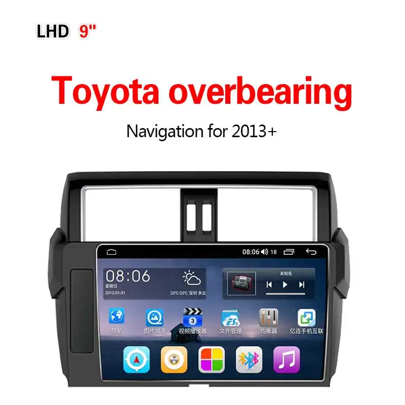 4G8core4G64G Lionet gps-навигация для автомобиля Toyota overbearing 2013+ 10,1 дюймов LT1008Y - Размер экрана, дюймов: 4G8core4G64G