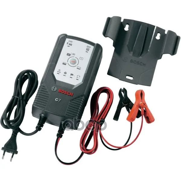 Устройство Зарядное Для Акб C7 220v 7a(12v = 14ah-230ah, 24v = 14ah-120ah) Bosch арт. 018999907M