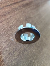 Faucet-Insert Sink Overflow-Cover Chrome-Ring Bathroom-Basin Round 1pcs