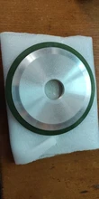 Afilador de Muela de Diamante de acero de tungsteno, herramienta de corte de fresado, 100mm/125mm/150mm, grano circular, 150-320