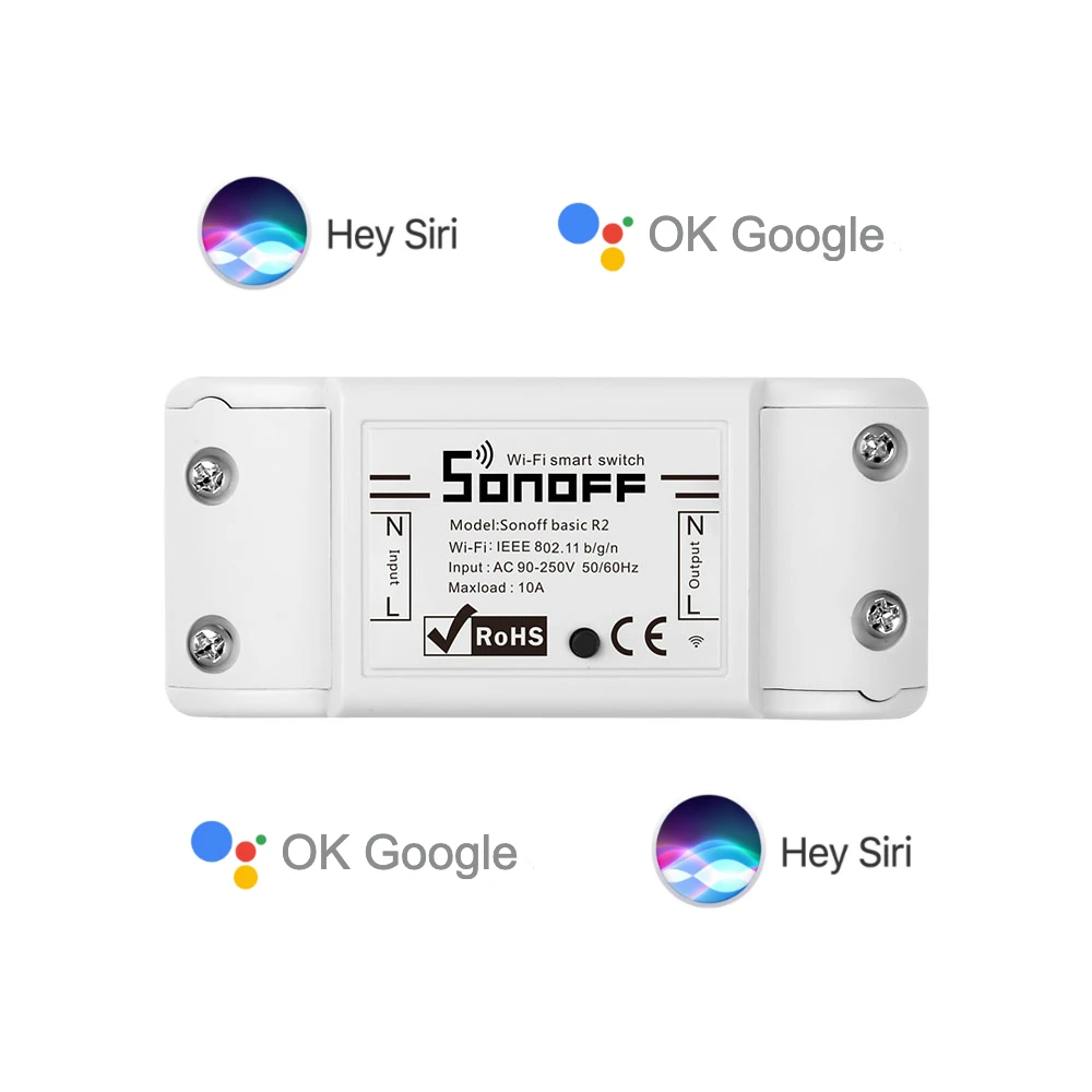 Sonoff Apple HomeKit умная розетка для дома беспроводной переключатель WiFi основной