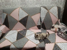 Sofa-Covers Longue Chaise Elastic Plaid Living-Room Order Fundas for Need Con