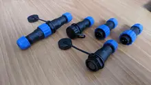 Conector a prueba de agua SP16 IP68, conector macho y hembra de 2/3/4/5/6/7/8/9 Pines, Conector de cable de acoplamiento de aviación DIY YOU