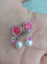 Par de pendientes de Clip de estilo de oreja para niños, pendiente Invisible de cojín suave, Clip para oreja sin Piercing, 1 par