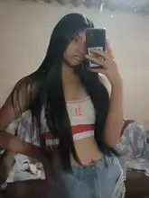 Bella-peluca con malla frontal sintética para mujer, pelo liso HD, peluca de encaje Rubio de 4 colores, pelucas de pelo sintético de 32 pulgadas, inventario pequeño