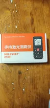 Measuring-Tape Rangefinder Roulette Laser-Distance-Meter Metro Trena Mileseey Electronic