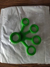 Expansor de mano de silicona para entrenamiento con los dedos, bandas de resistencia para fuerza, ejercicio de muñeca, Fitness, 1 Uds.