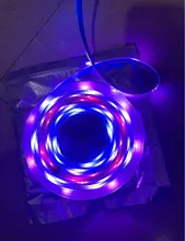 LED luces de tira RGB 5050 resistente al agua lámpara Flexible cinta de Bluetooth Color de sueño luces led 5M10M DC12V Control de la música para la habitación