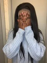 Pelucas de cabello humano con encaje Frontal para mujer Peluca de cabello humano recto de 13x4, cabello Remy malasio 150%, 5x5 con cierre, pelucas frontales de 30 pulgadas